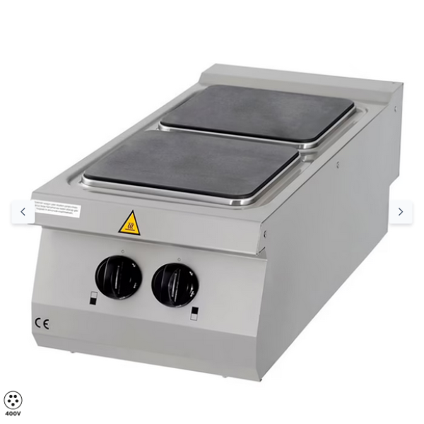  Εστία Premium - 2 καυστήρες - Ηλεκτρική - Μονή μονάδα - 90 cm βάθος